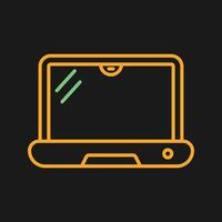 icono de vector de laptop