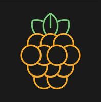 Raspberry Vector Icon