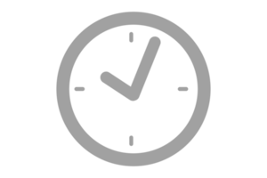 negocio icono - hora con transparente antecedentes png