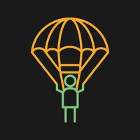 Parachuter Vector Icon