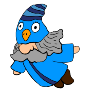 mignonne gnome dessin animé en volant avec transparent Contexte png