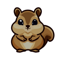 Chipmunk icon clipart transparent background png