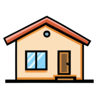 House icon clipart transparent background png