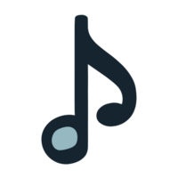 Music icon clipart transparent background png