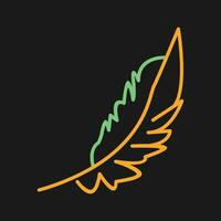 Feather Vector Icon