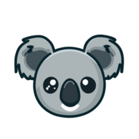 Wombat Gesicht Symbol Clip Art transparent Hintergrund png