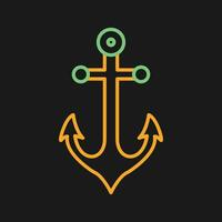 Anchor Vector Icon