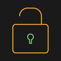 Open Lock Vector Icon