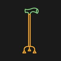 Walking Stick Vector Icon