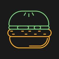 Burger Vector Icon