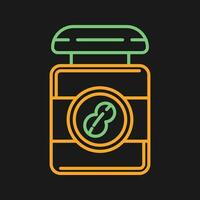 Peanut Butter Vector Icon