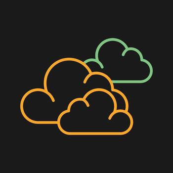 Cloudy Vector Icon