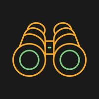 Binoculars Vector Icon