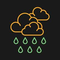 Monsoon Vector Icon