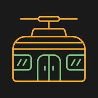 Cable Car Vector Icon