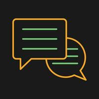 Conversation Vector Icon