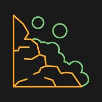 Landslide Vector Icon