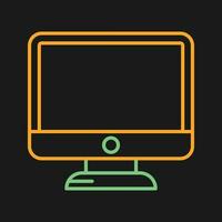 Monitor Vector Icon