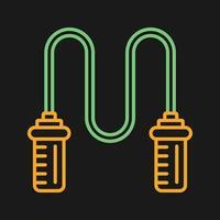 Jumping Rope Vector Icon