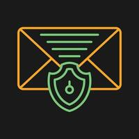 Mail Protection Vector Icon