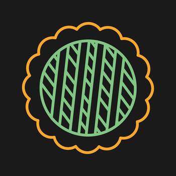 icono de vector de pastel