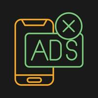 AD Block Vector Icon