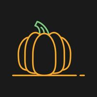 icono de vector de calabaza