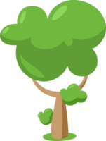 groene boom cartoon png