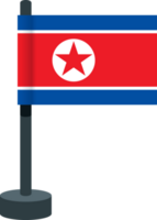 drapeau corée du nord png