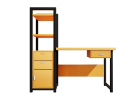 3d kantoor bureau icoon png