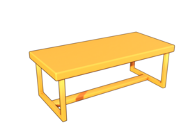 3d office desk icon png