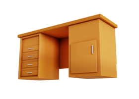 3d kantoor bureau icoon png