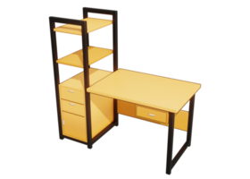 3d kantoor bureau icoon png