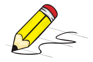 School Item - Pencil With Transparent Background png