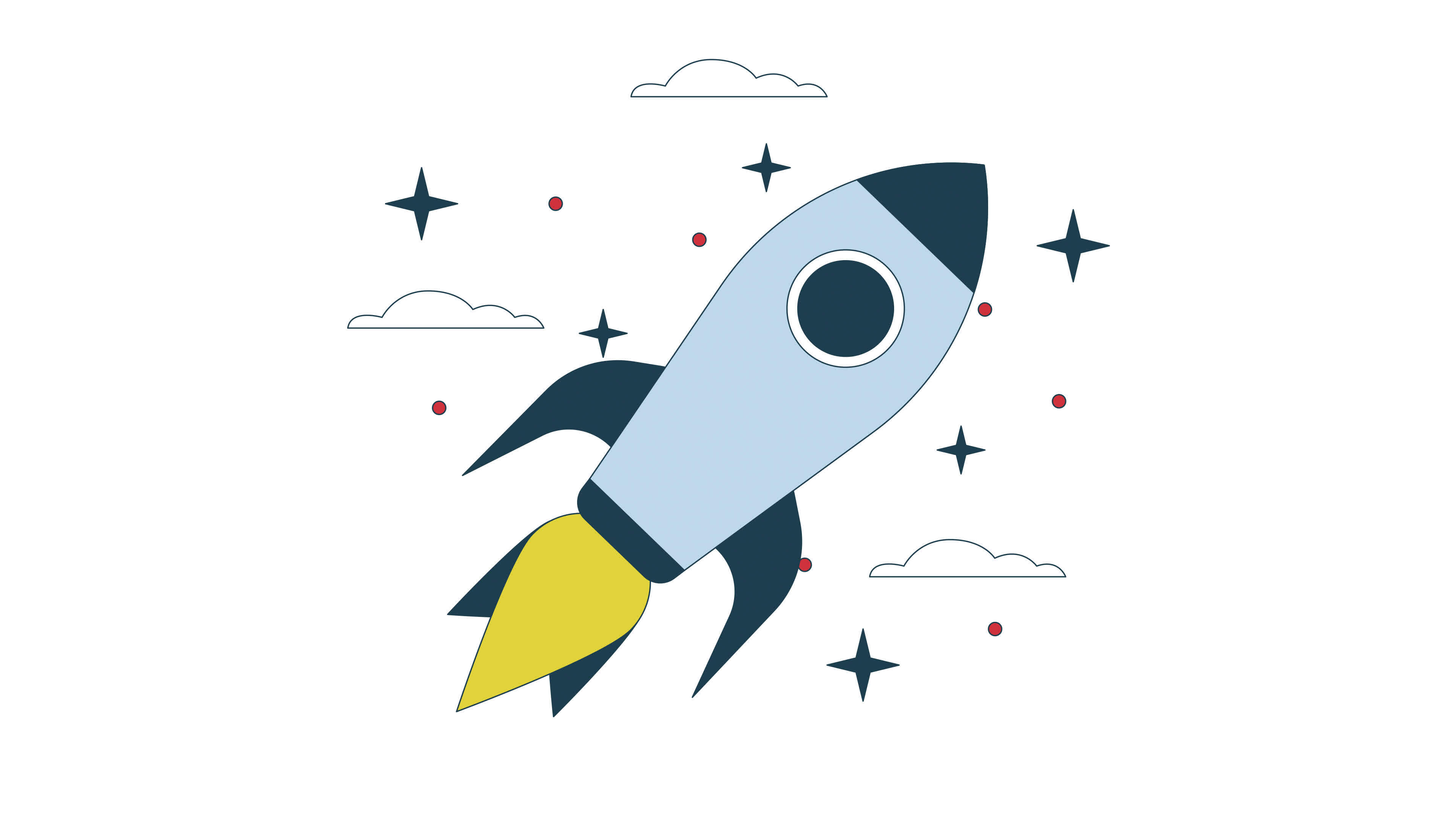 Spaceship in space animation. Animated shuttle In orbit 2D cartoon flat  colour line object. Rocket flying in space 4K video concept footage on  white with alpha channel transparency for web design 24033133