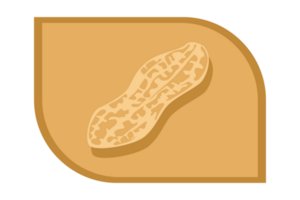 Peanut Logo Icon On Transparent Background png