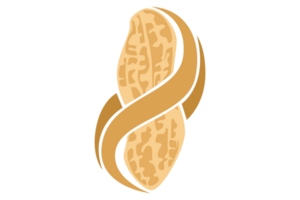 Peanut Logo Icon On Transparent Background png