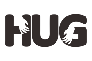 Hug - Word On Transparent Background png