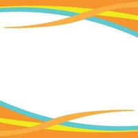 Wavy Shapes On Transparent Background vector