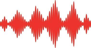 Music Sound Waves Illustration Design vector