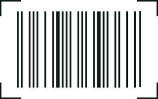 Realistic Barcode Vector Illustration Art