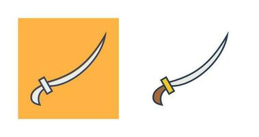 Arabic Sword Vector Icon