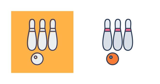 Bowling Vector Icon