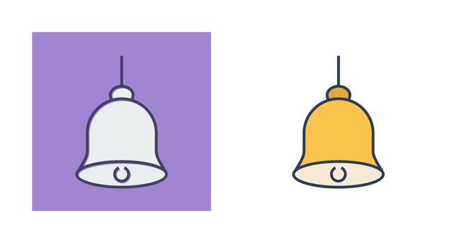 icono de vector de campana