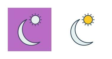 Sun and Planets Vector Icon