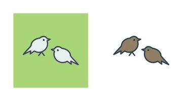 Little Birds Vector Icon