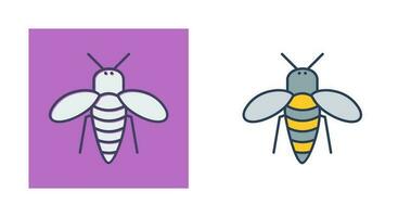 icono de vector de abeja