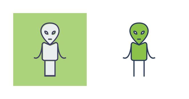Alien Vector Icon