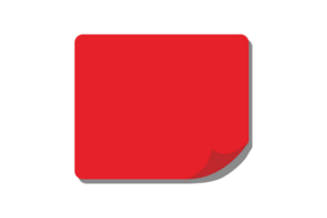 leer rot Etikette Etikett Verkauf mit transparent Hintergrund png