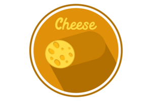 Cheese Logo Icon With Transparent Background png